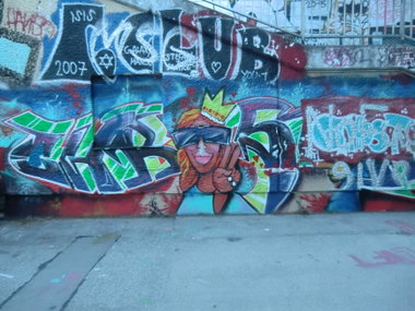 Graffiti Wall in Wien - Photo by Kico_one - Wien, Vienna, Austria
