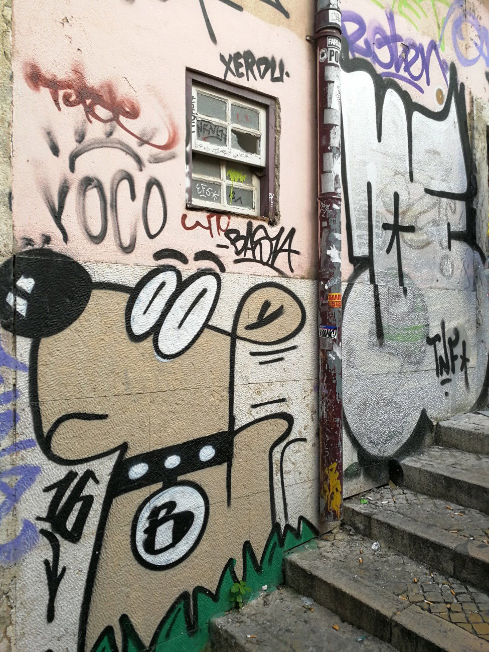 Graffiti Wall in Lissabon - Photo by Kico_one - Lissabon, Portugal, Lisboa