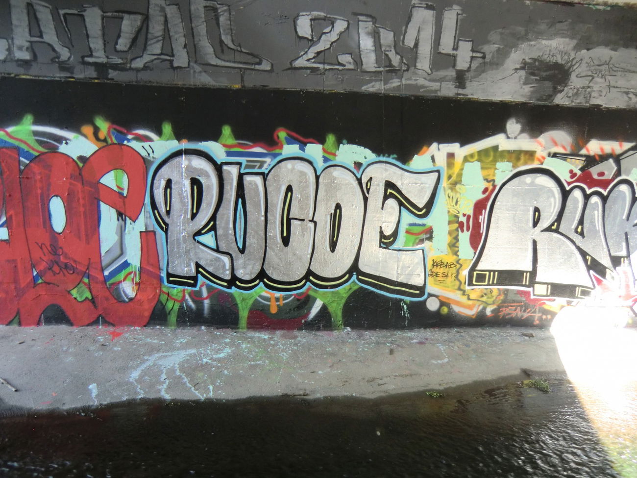 Graffiti Wall in Prague - Photo by Kico_one - Prague, Praha, Ruco