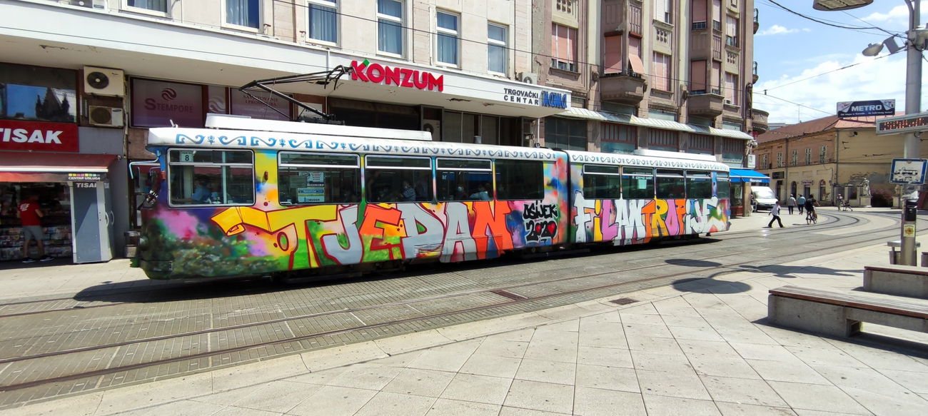 Graffiti Wall in Osijek - Photo by Kico_one (2021)