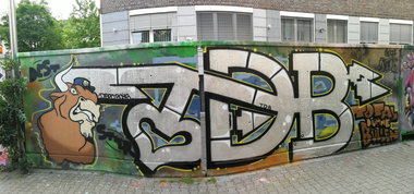 Graffiti Wall in Essen - Photo by Kico_one - Essen, NRW, Ruhrpott (2017)