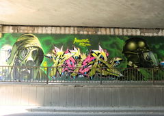 Graffiti in Essen - Photo by Kico_one - Essen, Hafendampf, Orsn (2015)