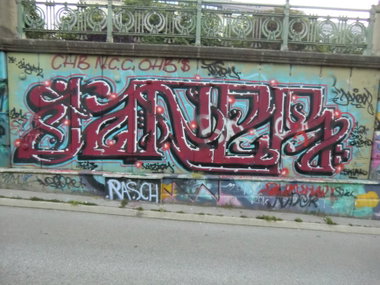 Graffiti Wall in Wien - Photo by Kico_one - Wien, Vienna, Austria