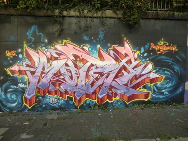 Graffiti Wall in Germany - Photo by Kico_one - Essen, NRW, Ruhrpott (2015)