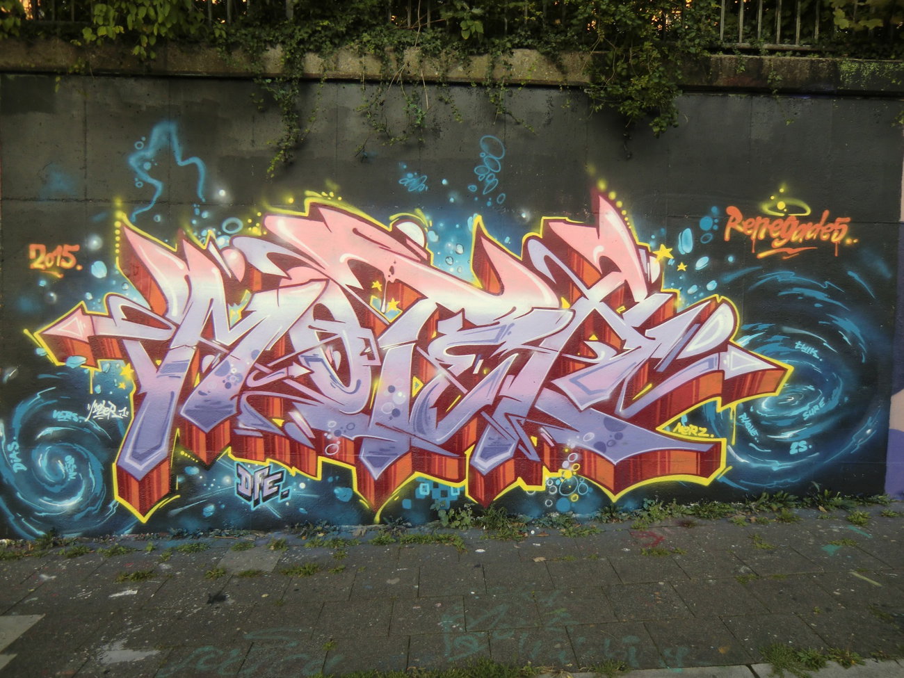 Graffiti Wall in Germany - Photo by Kico_one - Essen, NRW, Ruhrpott (2015)