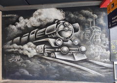 Graffiti Wall in Essen - Photo by Kico_one (2025)