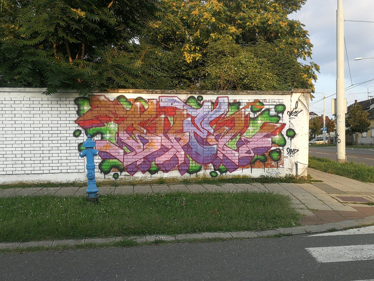 Graffiti Wall in Osijek - Photo by Kico_one - Croatia, Hrvatska, Osijek