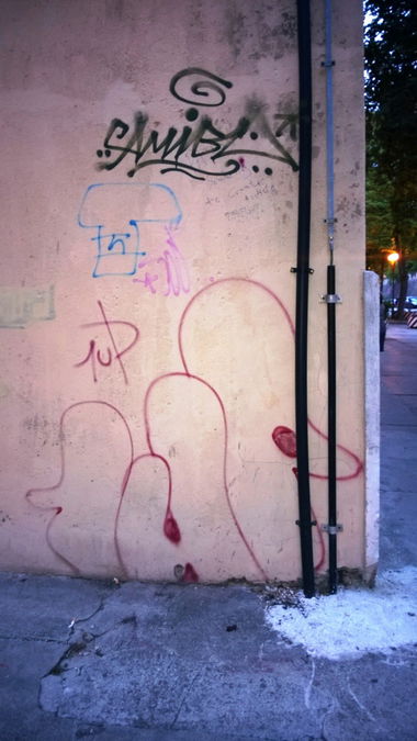 Graffiti Bombing - Photo by Kico_one - 1UP, Oneup, Zadar