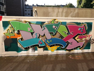Graffiti Wall in Essen - Photo by Kico_one - Essen, NRW, Ruhrpott (2017)