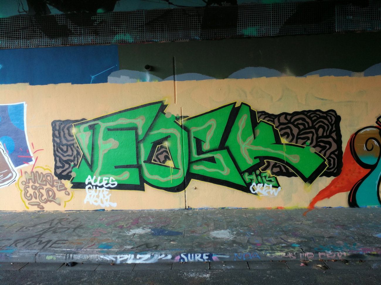 Graffiti Wall in Essen - Photo by Kico_one - Essen, NRW, Ruhrpott