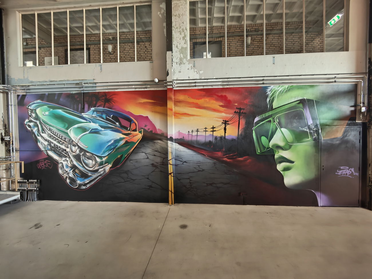 Graffiti Wall in Roermond weerstand - Photo by Kico_one - Che, Artlane (2025)