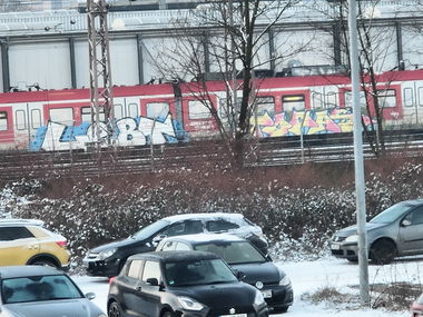 Graffiti Train in Essen - Photo by Kico_one - Essen (2024)