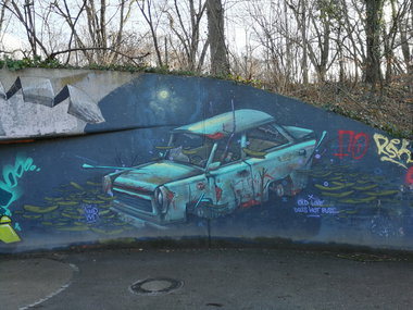 Graffiti Wall in München - Photo by Kico_one - München, Woodland
