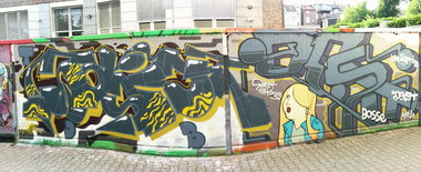 Graffiti Wall in Essen - Photo by Kico_one - Essen, NRW, Ruhrpott (2017)