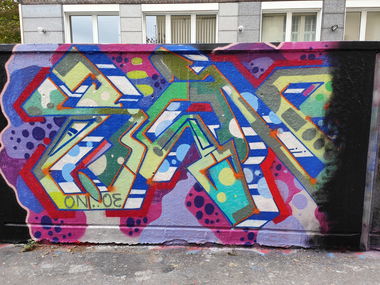 Graffiti Wall in Essen - Photo by Kico_one - Essen, GFS, Onoe (2025)