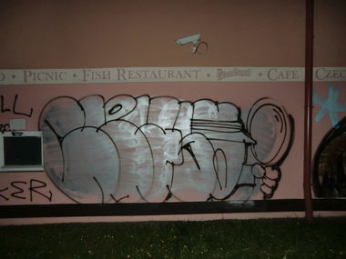 Graffiti Bombing in Prague - Photo by Kico_one - Prague, Praha