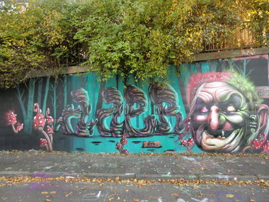 Graffiti Wall in Essen - Photo by Kico_one - Essen, NRW, Rohrpott (2016)