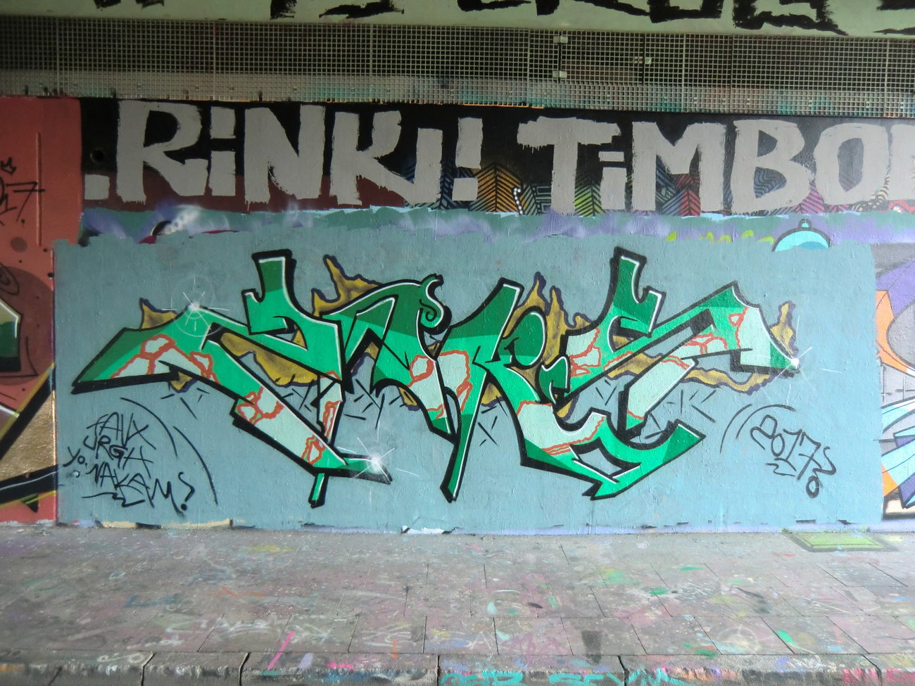 Graffiti Wall in Essen - Photo by Kico_one - Essen, NRW, Ruhrpott (2017)