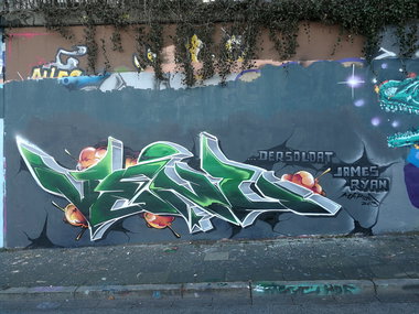 Graffiti Wall - Photo by Kico_one - Essen, NRW, Ruhrpott