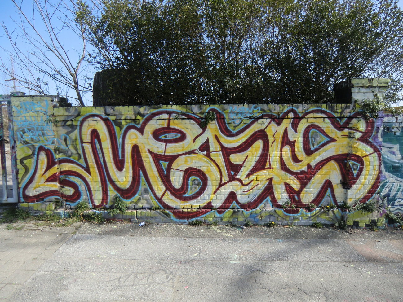 Graffiti Wall in Essen - Photo by Kico_one - Essen, NRW, Ruhrpott (2016)