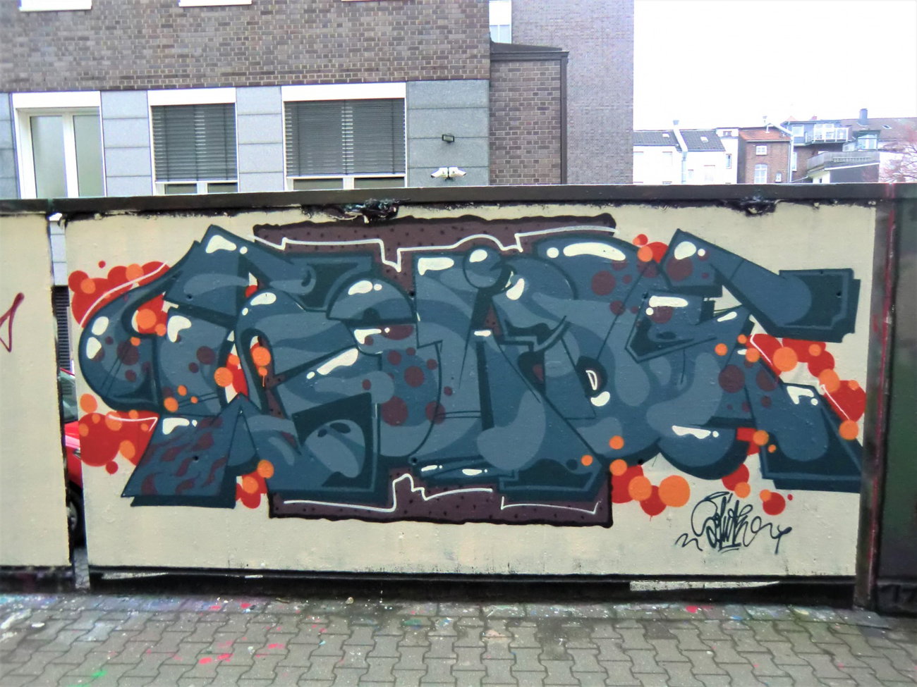 Graffiti Wall in Essen - Photo by Kico_one - Essen, NRW, Ruhrpott (2017)