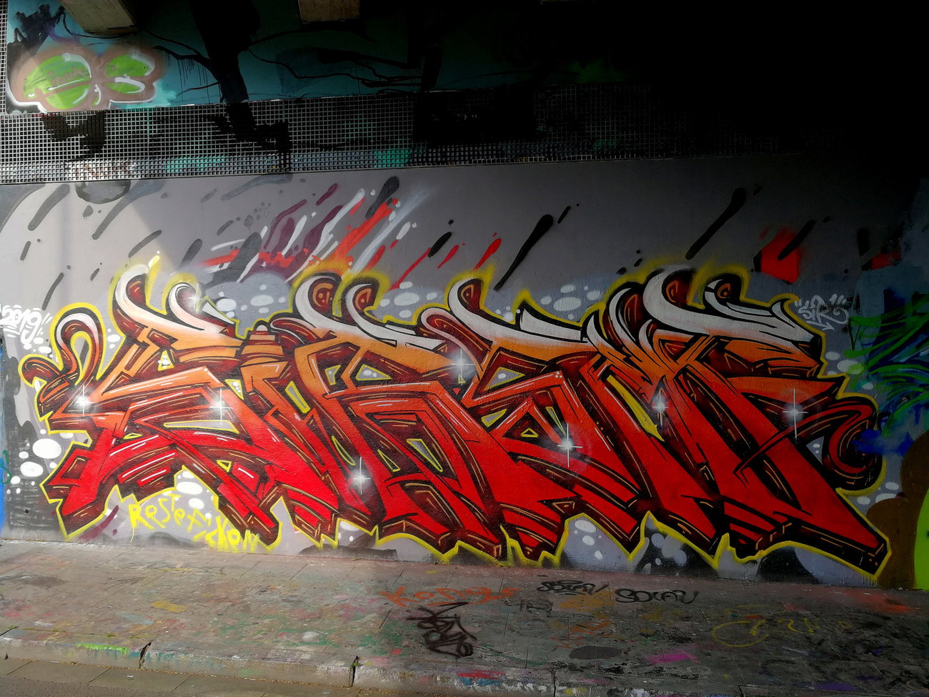 Graffiti Wall in Essen - Photo by Kico_one - Essen, NRW, Ruhrpott (2019)