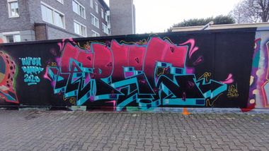 Graffiti Wall in Essen - Photo by Kico_one - Essen, NRW, Ruhrpott (2020)