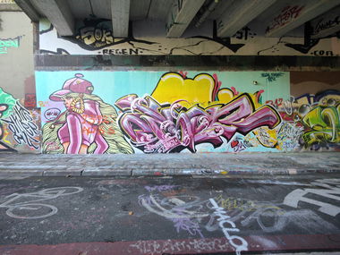 Graffiti Wall in Essen - Photo by Kico_one (2025)