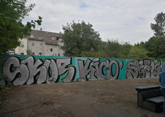 Graffiti Wall in Essen - Photo by Kico_one - Essen, Skur, Skuril (2018)