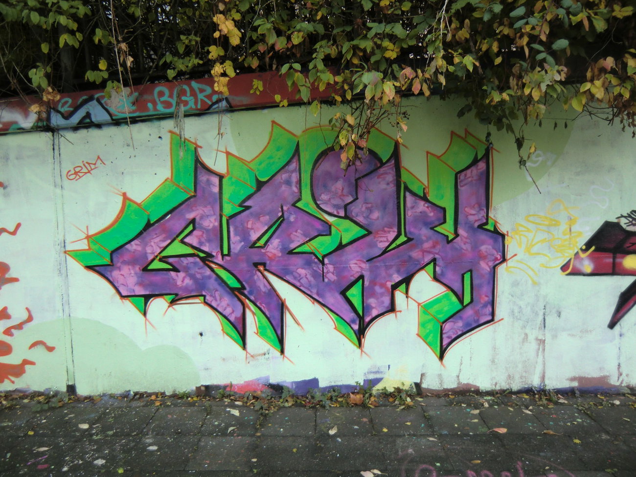 Graffiti Wall in Essen - Photo by Kico_one - Essen, NRW, Ruhrpott (2016)