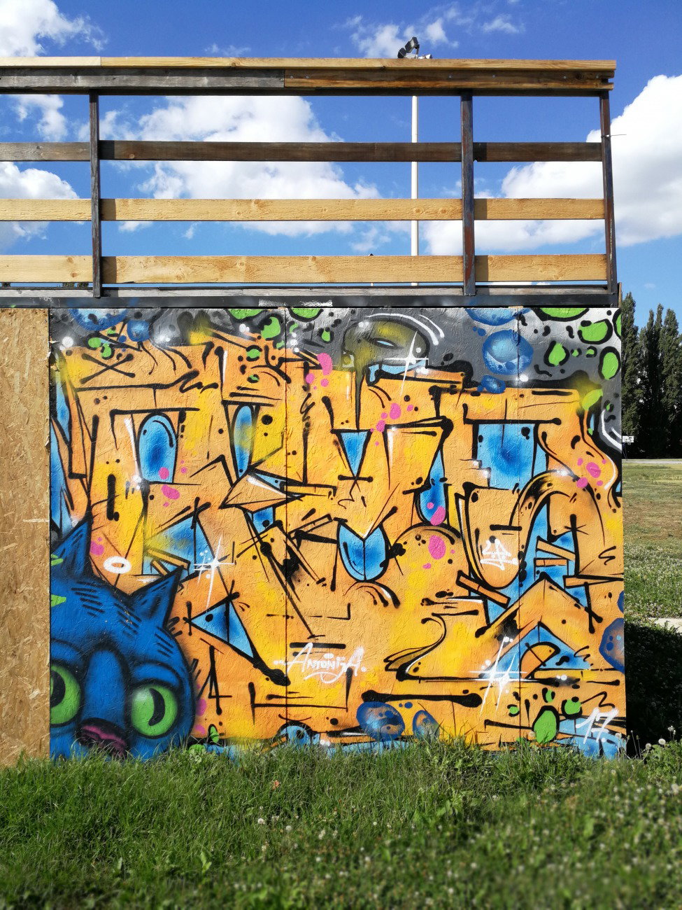 Graffiti Wall in Osijek - Photo by Kico_one - Osijek, Croatia, Rebus