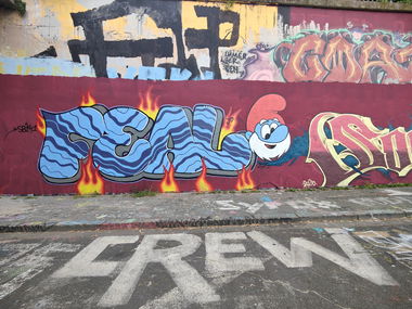 Graffiti Wall in Essen - Photo by Kico_one (2025)