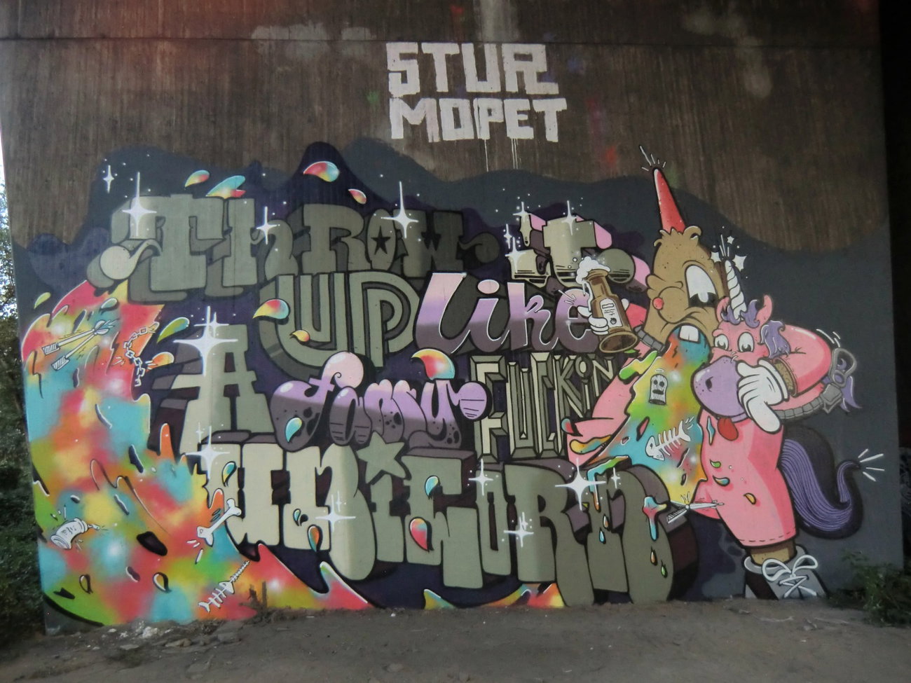 Graffiti Wall in Essen - Photo by Kico_one - Essen, NRW, Ruhrpott (2017)