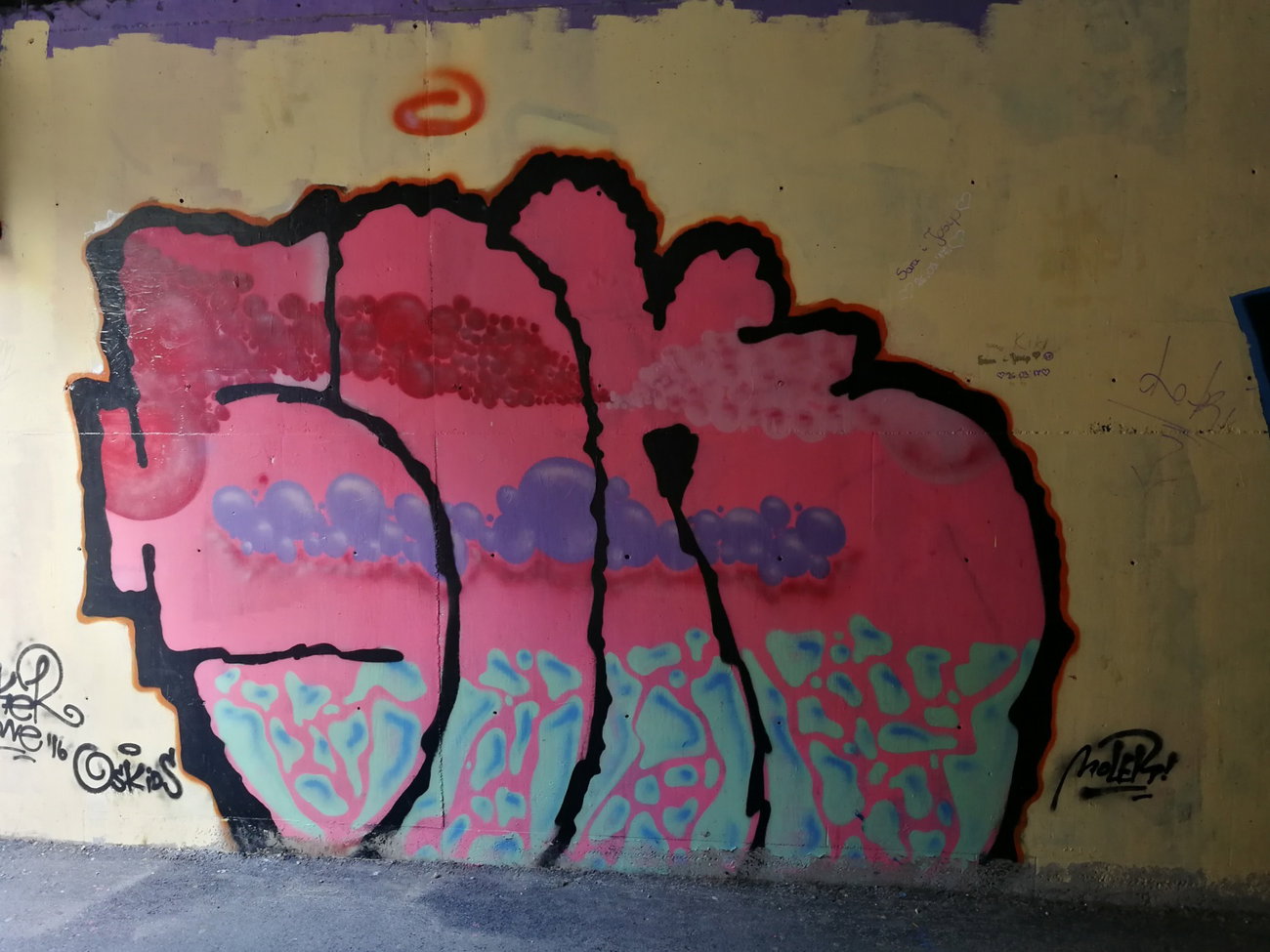 Graffiti Wall in Osijek - Photo by Kico_one - Osijek, Croatia, Sok