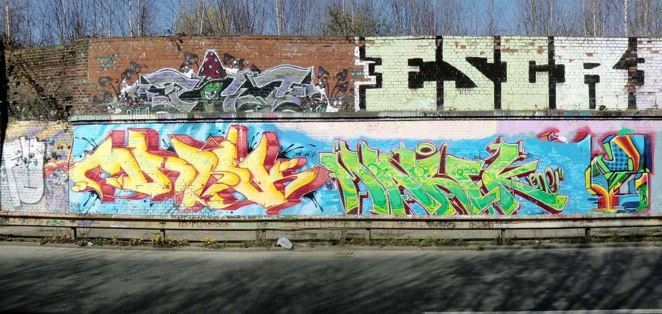Graffiti Wall in Essen - Photo by Kico_one - Essen, NRW, Ruhrpott (2016)
