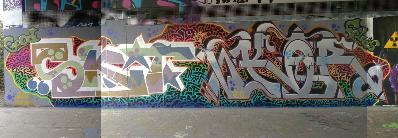 Graffiti Wall in Essen - Photo by Kico_one - Essen, Nrw, Ruhrpott (2018)