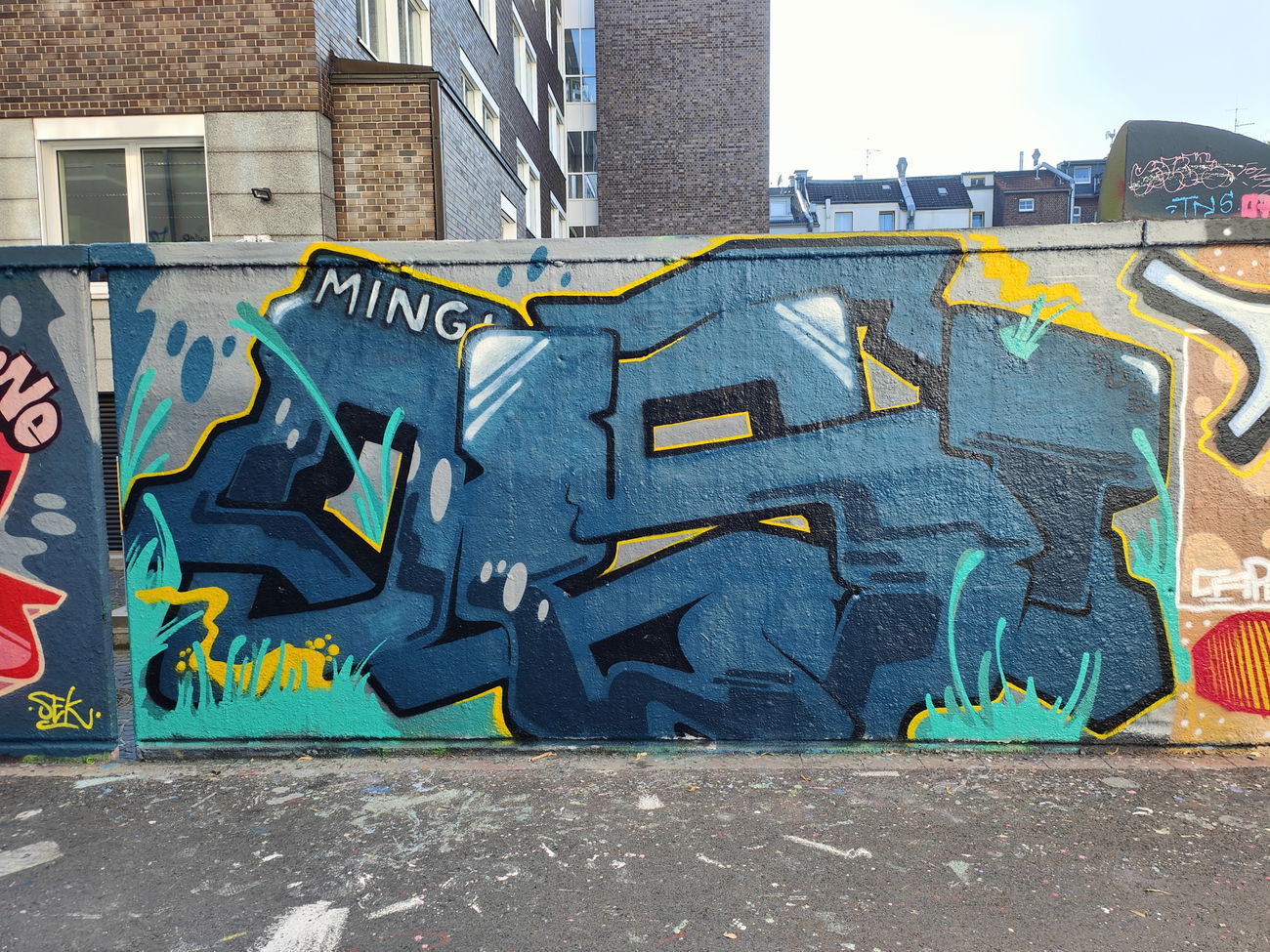 Graffiti Wall in Essen - Photo by Kico_one (2024)