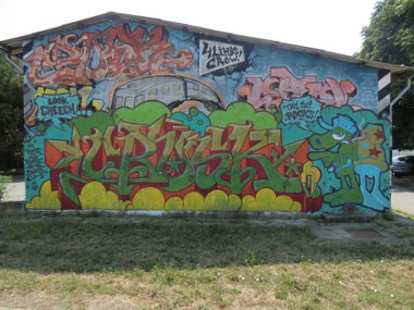 Graffiti Wall in Osijek - Photo by Kico_one - Osijek, Croatia, Hrvatska (2014)