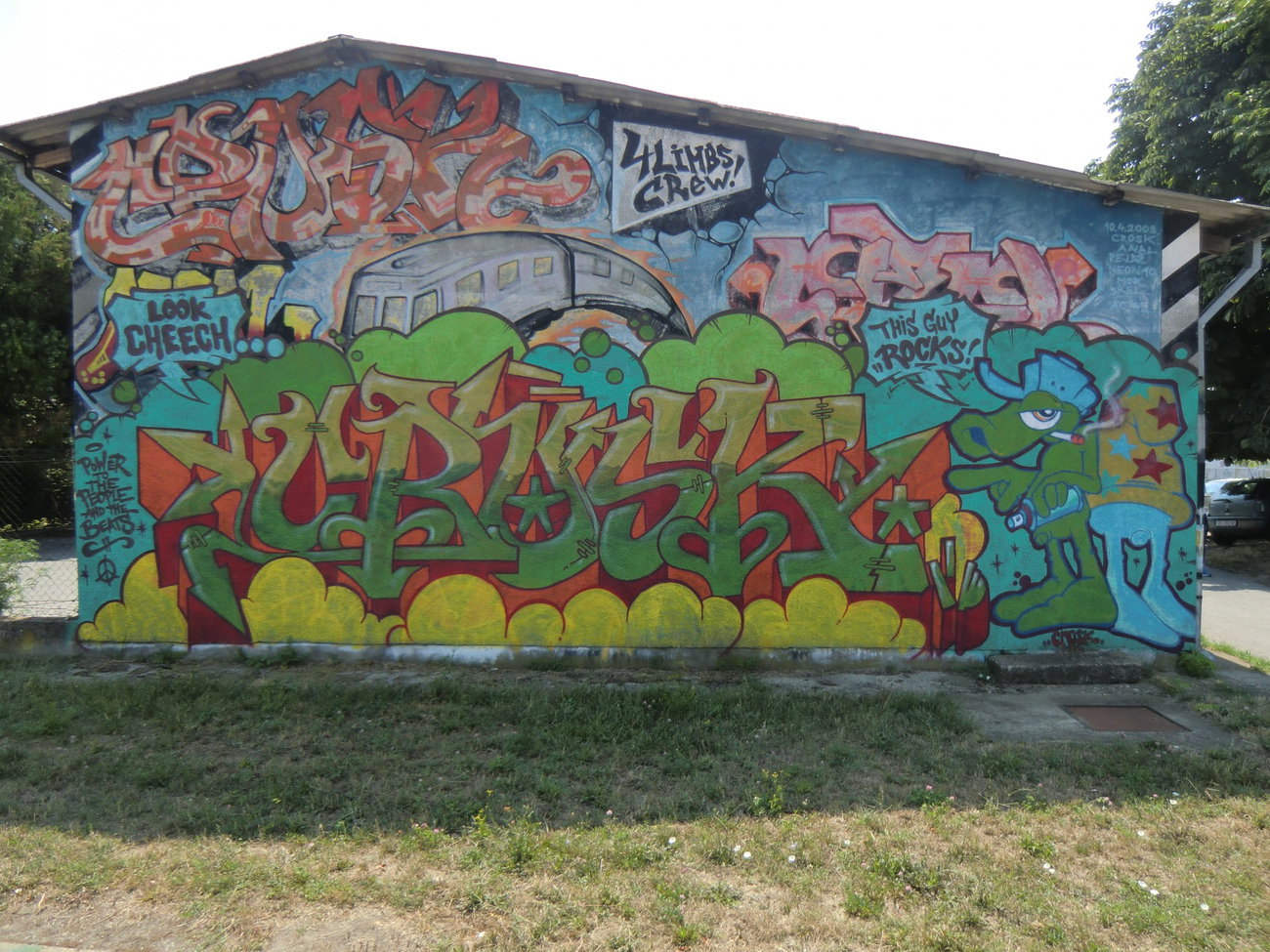 Graffiti Wall in Osijek - Photo by Kico_one - Osijek, Croatia, Hrvatska (2014)