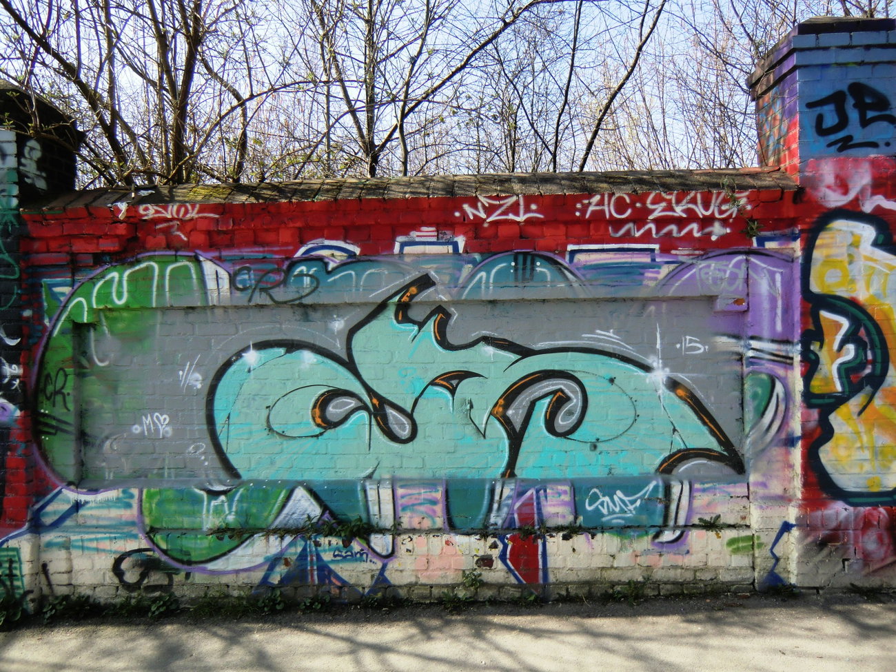 Graffiti Wall in Essen - Photo by Kico_one - Essen, NRW, Ruhrpott (2016)