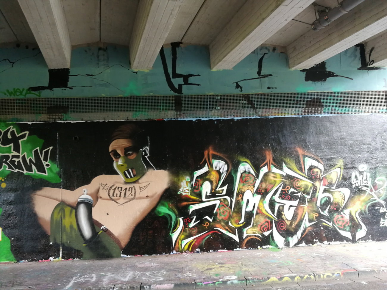 Graffiti Wall in Essen - Photo by Kico_one - Essen, Ruhrpott, NRW (2018)