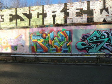 Graffiti Wall in Essen - Photo by Kico_one - Essen, Nrw, Ruhrpott (2015)