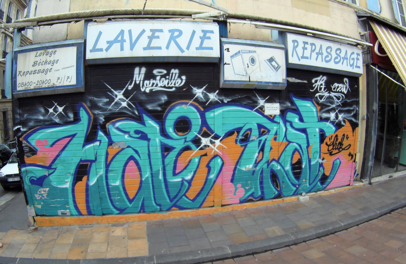 Graffiti Wall in Marseille - Photo by Kico_one - Marseille, France, HateThat