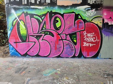 Graffiti Wall in Essen auf der donau - Photo by Kico_one - Essen, Ruhrgebiet, Eksit (2023)