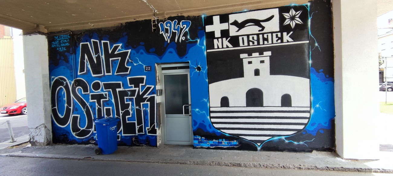 Graffiti Wall in Osijek - Photo by Kico_one (2021)