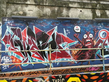 Graffiti Wall in Lissabon - Photo by Kico_one - Lissabon, Portugal, Lisboa