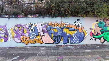 Graffiti Wall in Essen - Photo by Kico_one (2021)