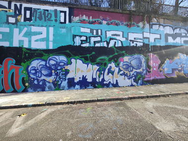 Graffiti Wall in Essen - Photo by Kico_one - Essen (2025)