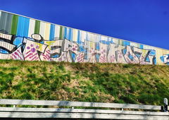 Graffiti Bombing in Essen - Photo by Kico_one