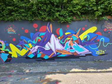 Graffiti Wall in Essen - Photo by Kico_one (2023)